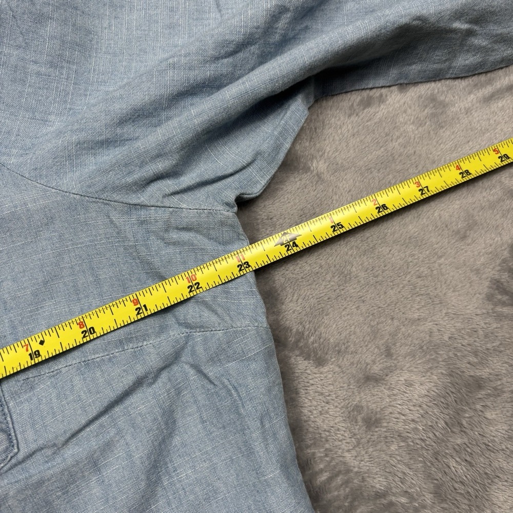 J.Crew Chambray Shirt in Signature Fit Lovers Lane Wash Long Sleeve XL NWT - Picture 3 of 7